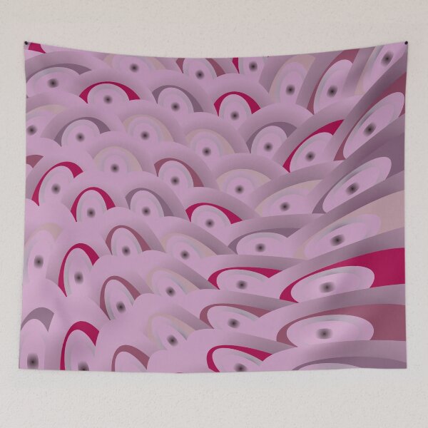 Aperçu de l'œuvre Motif de torsion de cercles de plumes 2 créée et vendue par TyBrockDesigns.