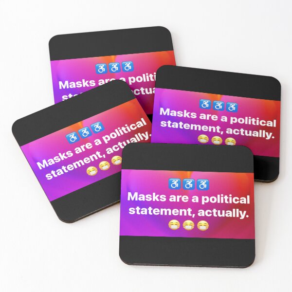 Item preview, Masks are a political statement 3 designed and sold by DestinySugarbuns.