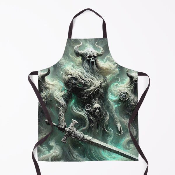 Item preview, "Angantyr – Undead Warrior of Tyrfing | Norse Ghost King of the Mound" designed and sold by Umbra666.