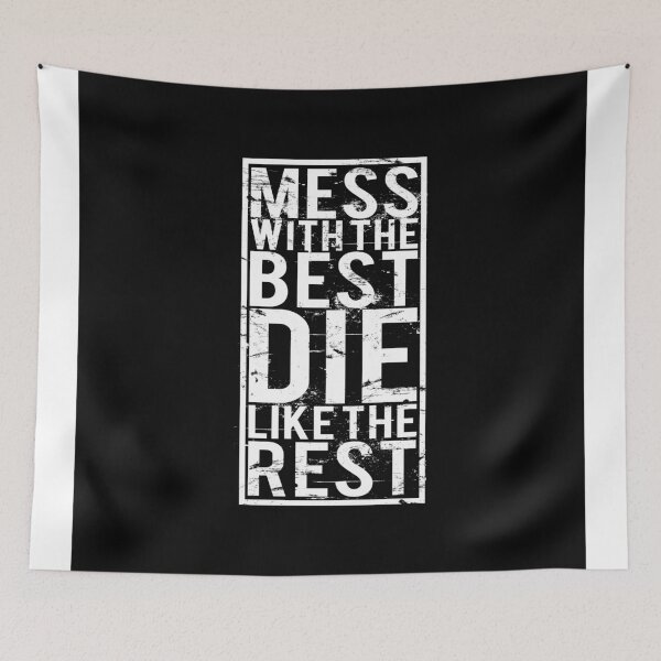Item preview, Mess with the best black designed and sold by Durro.