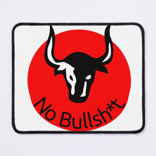 Item preview, No-Bullsh*t design with pop-up colors designed and sold by Vibezo.
