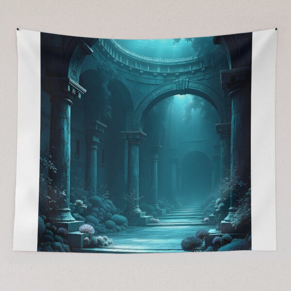 Item preview, The Sunken Sanctuary designed and sold by oanaunciuleanu.