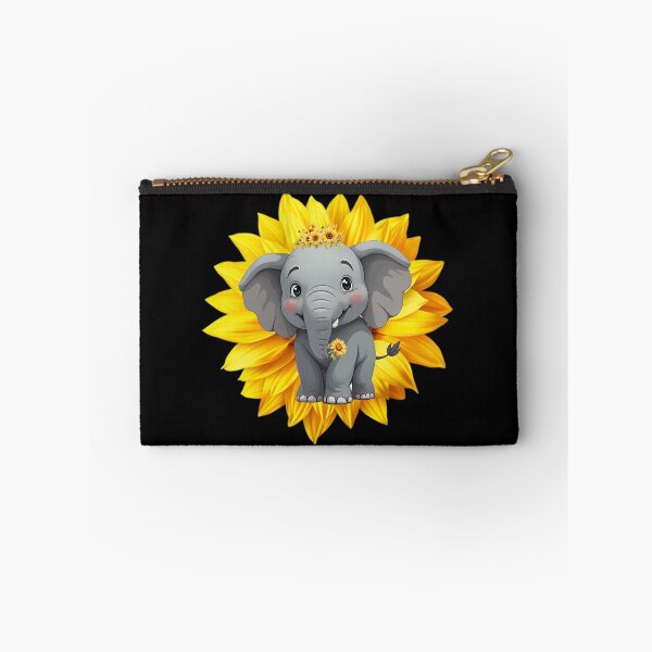 Item preview, Elephant Sunflower designed and sold by Karen Wood.