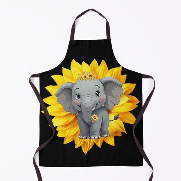 Item preview, Elephant Sunflower designed and sold by Karen Wood.