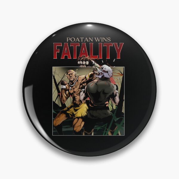 Item preview, Alex Pereira "Poatan Wins Fatality" designed and sold by JeyVel.