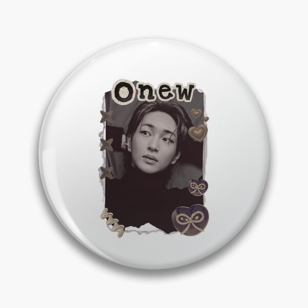 Item preview, Onew from SHINee Kpop Soloist Scrapbook Collage Cozy Y2K Vintage Design designed and sold by HELL0WBELLO.
