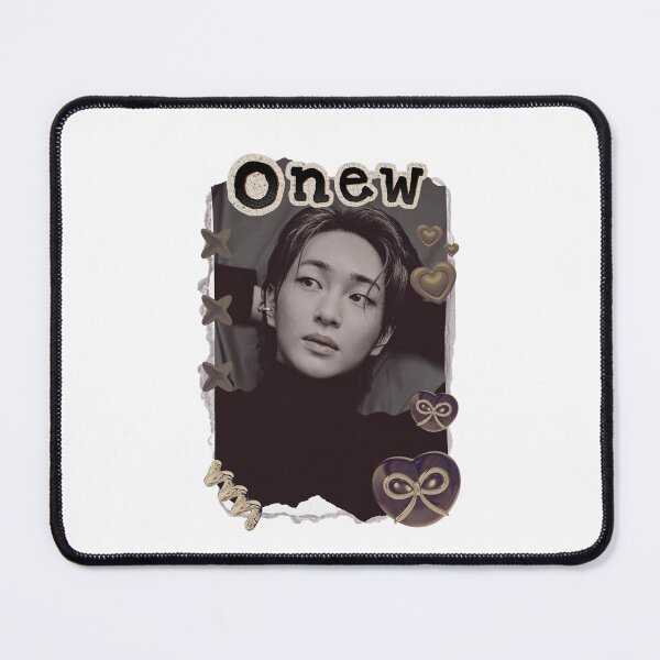 Item preview, Onew from SHINee Kpop Soloist Scrapbook Collage Cozy Y2K Vintage Design designed and sold by HELL0WBELLO.