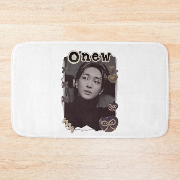 Item preview, Onew from SHINee Kpop Soloist Scrapbook Collage Cozy Y2K Vintage Design designed and sold by HELL0WBELLO.