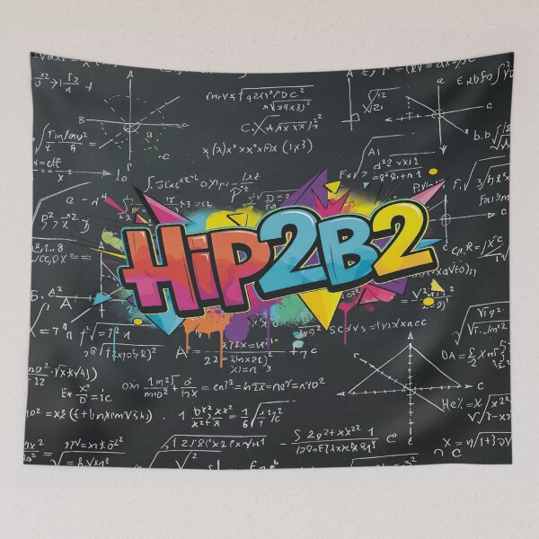 Item preview, Hip2b² – Colorful Math Graffiti Style Design designed and sold by A2JRetro.
