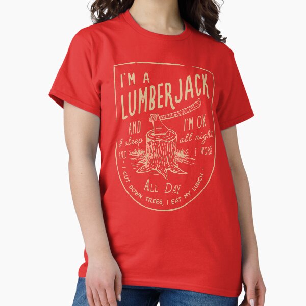 Item preview, THE LUMBERJACK SONG designed and sold by pdism.