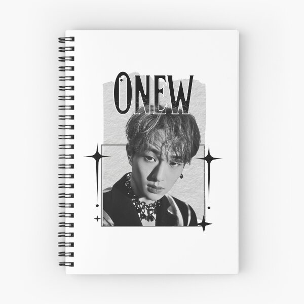 Item preview, Onew from SHINee Kpop Soloist Scrapbook Collage Cozy Y2K Vintage Design designed and sold by HELL0WBELLO.