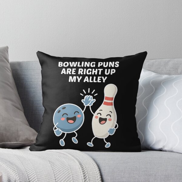 Item preview, Bowling Pun Funny Up My Alley designed and sold by EstelleStar.