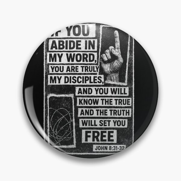 Item preview, John 8:31-32 designed and sold by PlasticAuto.