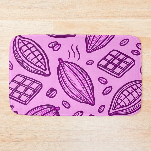 Item preview, Cacao Pods and Chocolate Bars on Pink designed and sold by SassyArtistry.