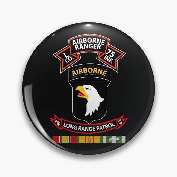 Item preview, SSI - Vietnam - L Co 75th Ranger - 101st Abn - LRSD w VN SVC X 300 designed and sold by Military Insignia Products.