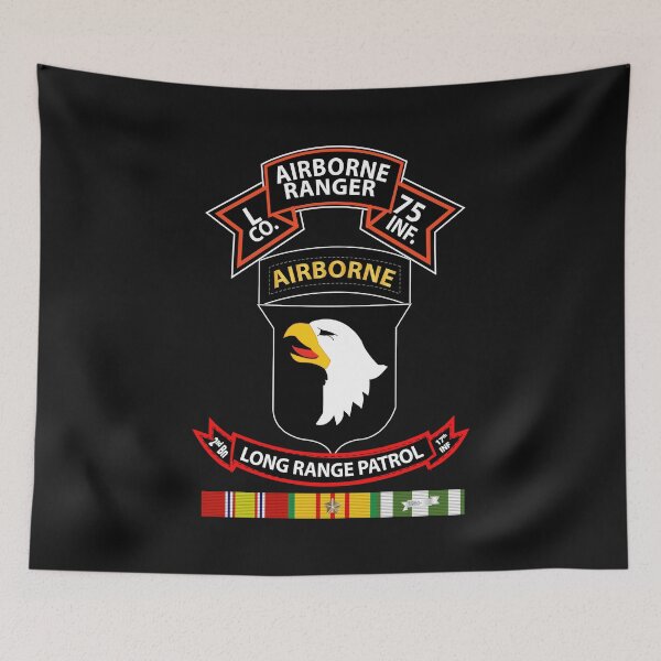 Item preview, SSI - Vietnam - L Co 75th Ranger - 101st Abn - LRSD w VN SVC X 300 designed and sold by Military Insignia Products.