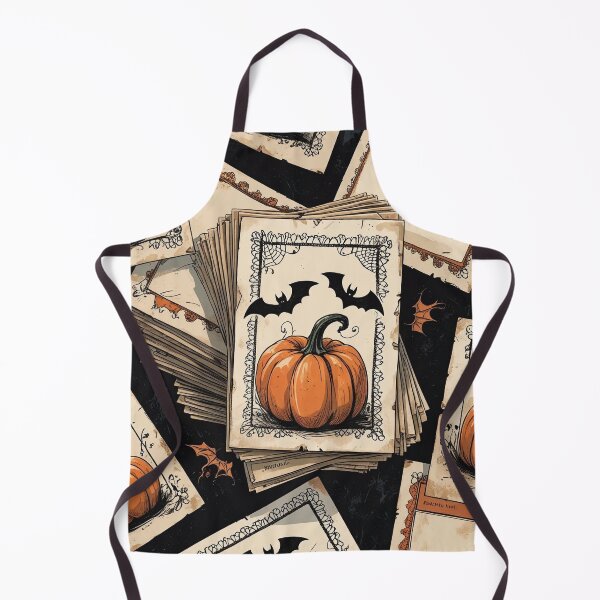 Item preview, Sepia Pumpkin Postcards – Vintage Cottagecore Halloween Nostalgia designed and sold by Deezyned.