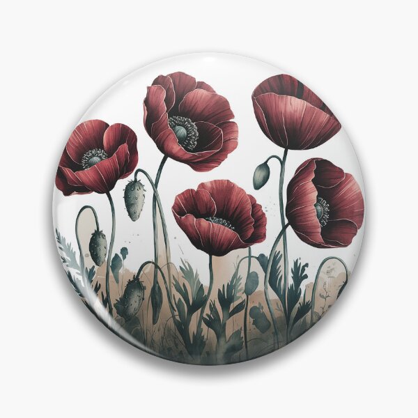 Item preview, Poppies designed and sold by Interrupt Art.