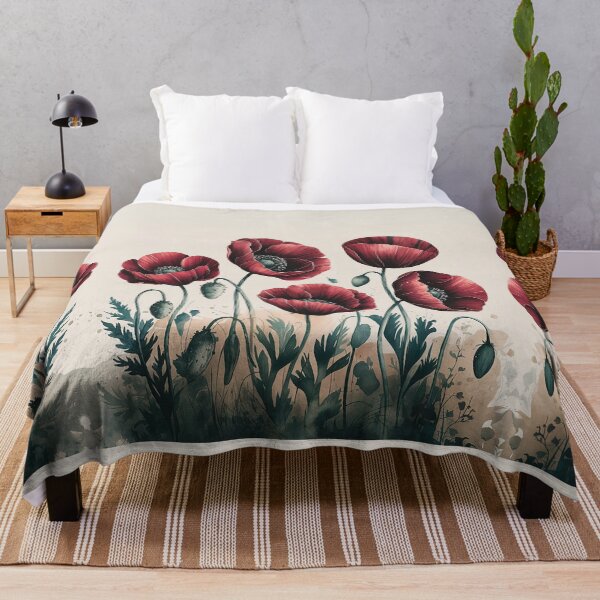 Item preview, Poppies designed and sold by Interrupt Art.