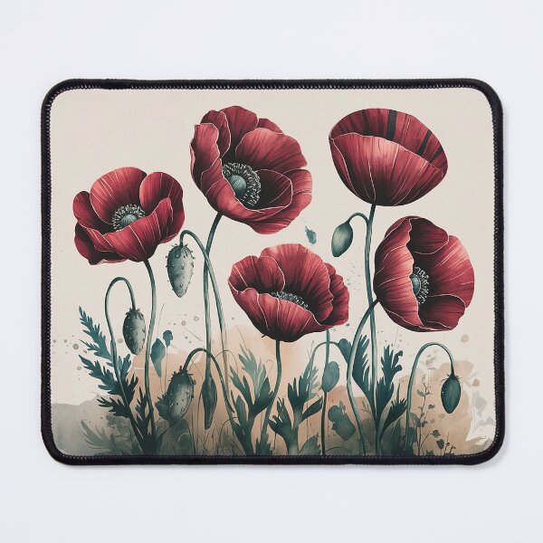 Item preview, Poppies designed and sold by Interrupt Art.