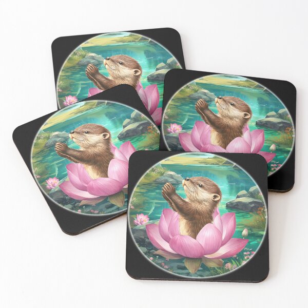 Item preview, Otter Lotus designed and sold by Karen Wood.