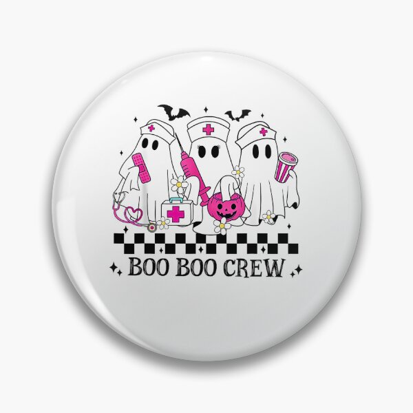 Item preview, Boo Boo Crew Funny Ghost Nurse Halloween Costume designed and sold by URGlden.