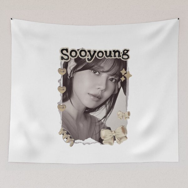 Item preview, Choi Sooyoung Kpop Soloist Scrapbook Collage Cozy Y2K Vintage Design designed and sold by HELL0WBELLO.