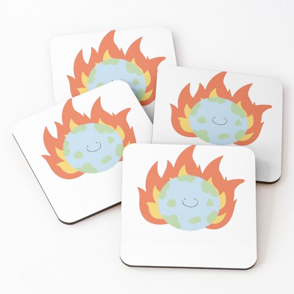 Item preview, Earth Is On Fire designed and sold by EverbrightGoods.