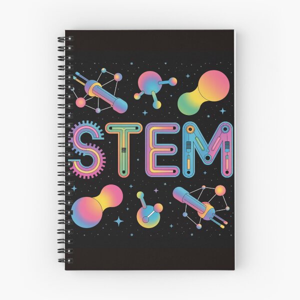 Item preview, A surrealist sticker art piece featuring the text "STEM" designed and sold by Lilashakti ⭐️ ⭐️ ⭐️ ⭐️ ⭐️.
