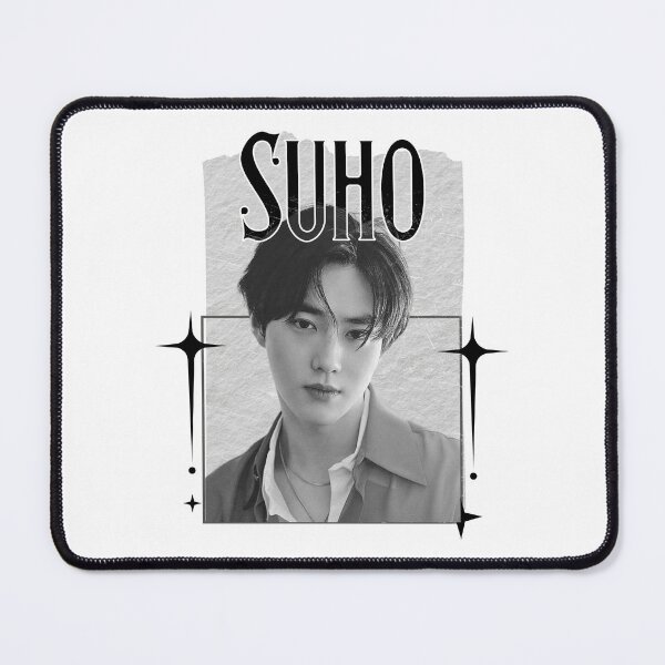 Item preview, Suho from EXO Kpop Soloist Scrapbook Collage Cozy Y2K Vintage Design designed and sold by HELL0WBELLO.