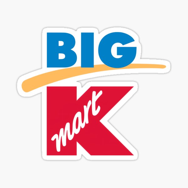 Big Kmart logo Sticker