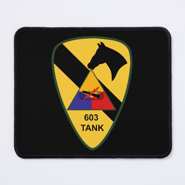 Item preview, Army - 603rd Medium Tank Co - 1st Cav wo Txt designed and sold by Military Insignia Products.