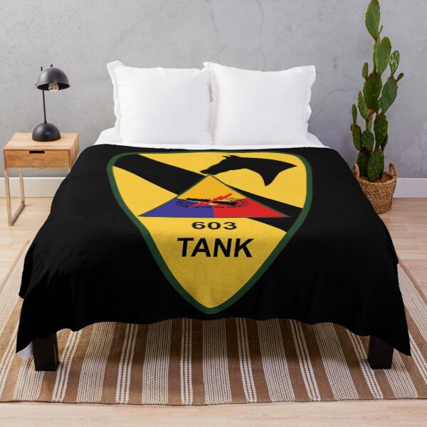 Item preview, Army - 603rd Medium Tank Co - 1st Cav wo Txt designed and sold by Military Insignia Products.