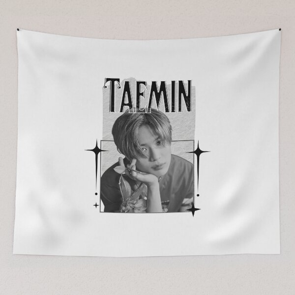 Item preview, Taemin Kpop Soloist Scrapbook Collage Cozy Y2K Vintage Design designed and sold by HELL0WBELLO.