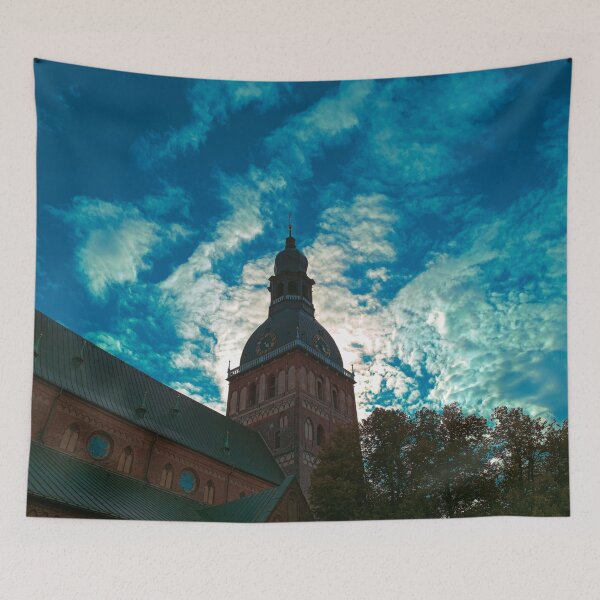 Item preview, Riga Cathedral with Sun in the back designed and sold by Ebelik.