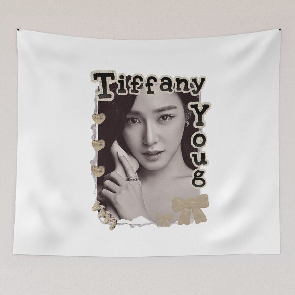 Item preview, Tiffany Young Kpop Soloist Scrapbook Collage Cozy Y2K Vintage Design designed and sold by HELL0WBELLO.