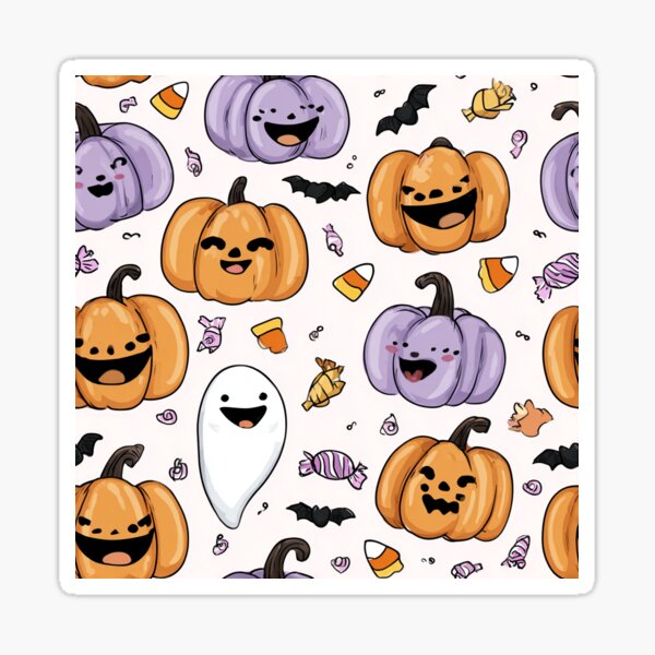 Item preview, Cute Halloween Pumpkin Pillow – Cozy Holiday Decorative  designed and sold by calm-style.