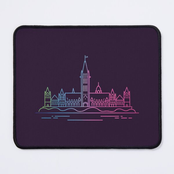 Item preview, Ottawa Skyline – Minimalist Neon Travel Souvenir Design designed and sold by Paper Drip.