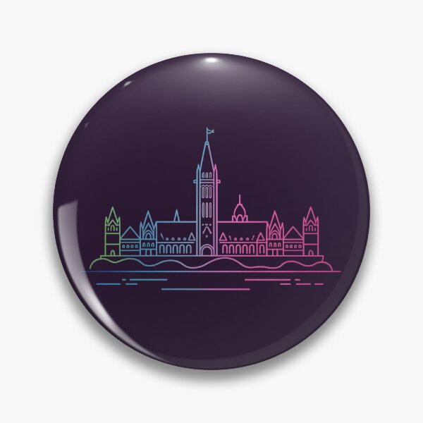 Item preview, Ottawa Skyline – Minimalist Neon Travel Souvenir Design designed and sold by Paper Drip.
