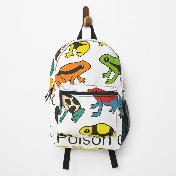 Item preview, Colorful Poison Dart Frogs Cute Amphibian Nature Animal Illustration Design designed and sold by DrawHandArt.