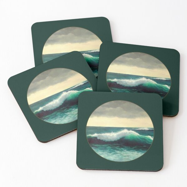 Item preview, Big Ocean Wave, Seascape, Painting, Water, Maritime Art designed and sold by JoyfulWhimsy.