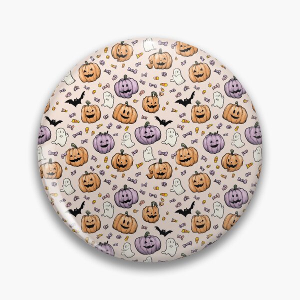 Item preview, Cute Halloween Pumpkin Pillow – Cozy Holiday Decorative  designed and sold by calm-style.