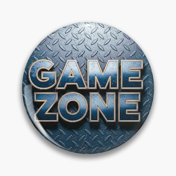 Item preview, Game Zone Blue – Industrial Gamer Style Design designed and sold by A2JRetro.