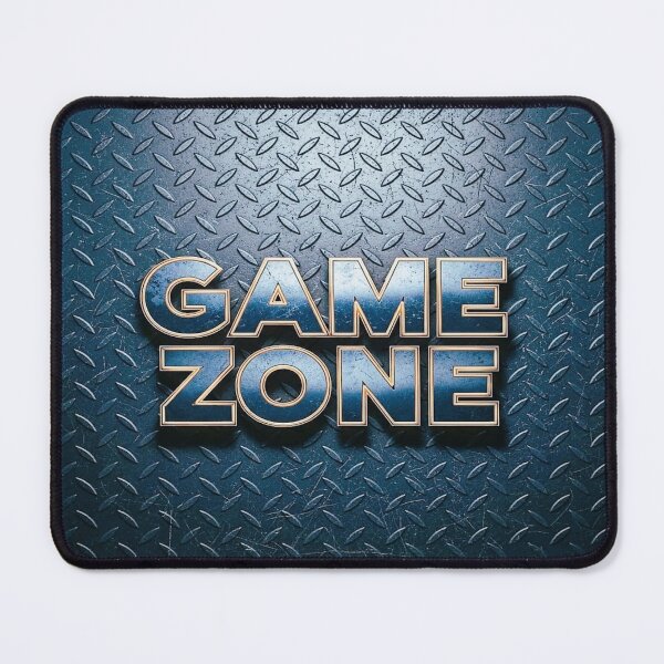 Item preview, Game Zone Blue – Industrial Gamer Style Design designed and sold by A2JRetro.