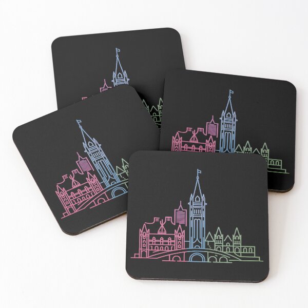 Item preview, Ottawa Skyline – Minimalist Neon Travel Souvenir Design designed and sold by Paper Drip.