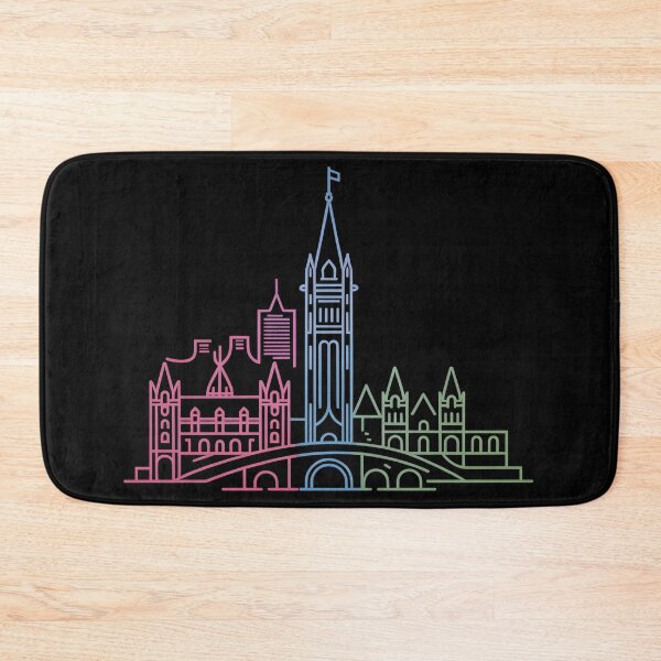 Item preview, Ottawa Skyline – Minimalist Neon Travel Souvenir Design designed and sold by Paper Drip.