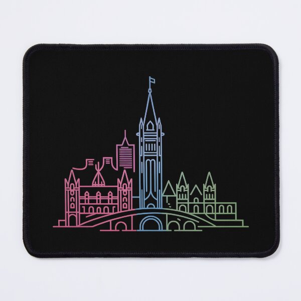 Item preview, Ottawa Skyline – Minimalist Neon Travel Souvenir Design designed and sold by Paper Drip.