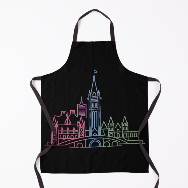 Item preview, Ottawa Skyline – Minimalist Neon Travel Souvenir Design designed and sold by Paper Drip.