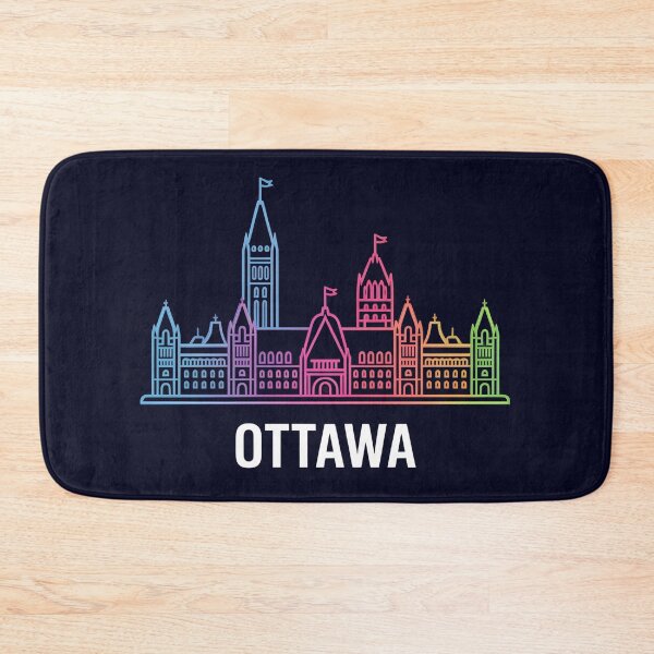 Item preview, Ottawa Skyline – Minimalist Travel Souvenir Design designed and sold by Paper Drip.