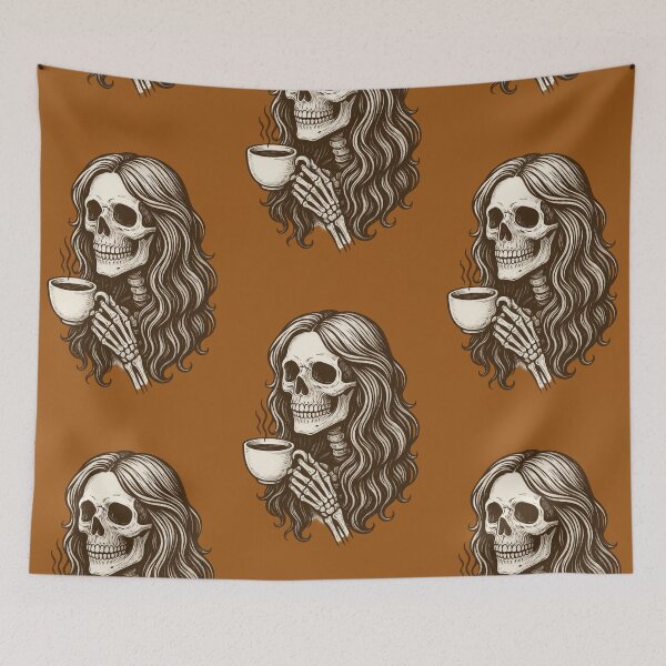 Item preview, Coffee Skull Aesthetic designed and sold by hiraum.